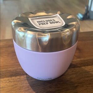 S'well Lavender and Silver Prep Bowl